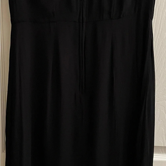 BLACK~VINTAGE~MIDI~FLORAL ACCENT DESIGN~SLEEVELESS~ 10 - Picture 7 of 8